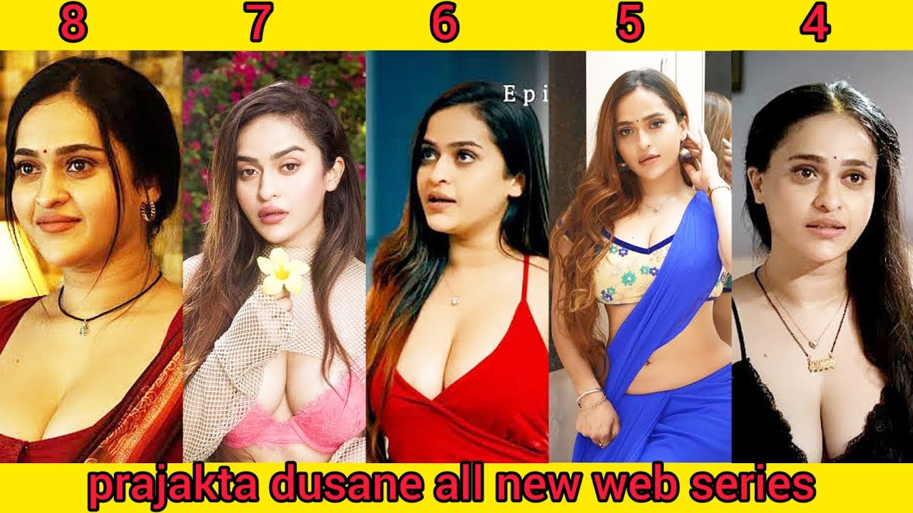 ALL NEW PRAJAKTA DUSANE WEB SERIES LIST 2023 - 2024 | prajakta dusane | prajakta dusane web series |