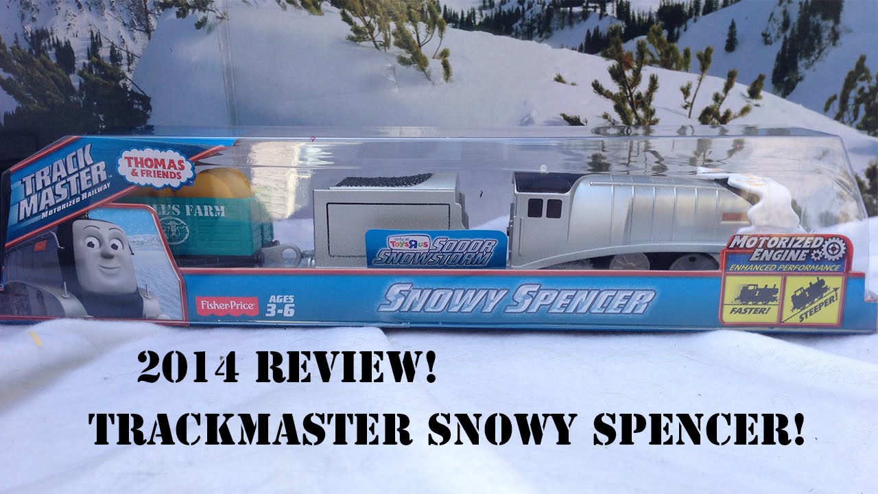 All Newly Re-Designed Thomas & Friends Trackmaster Snowy Spencer Unboxing & Review!