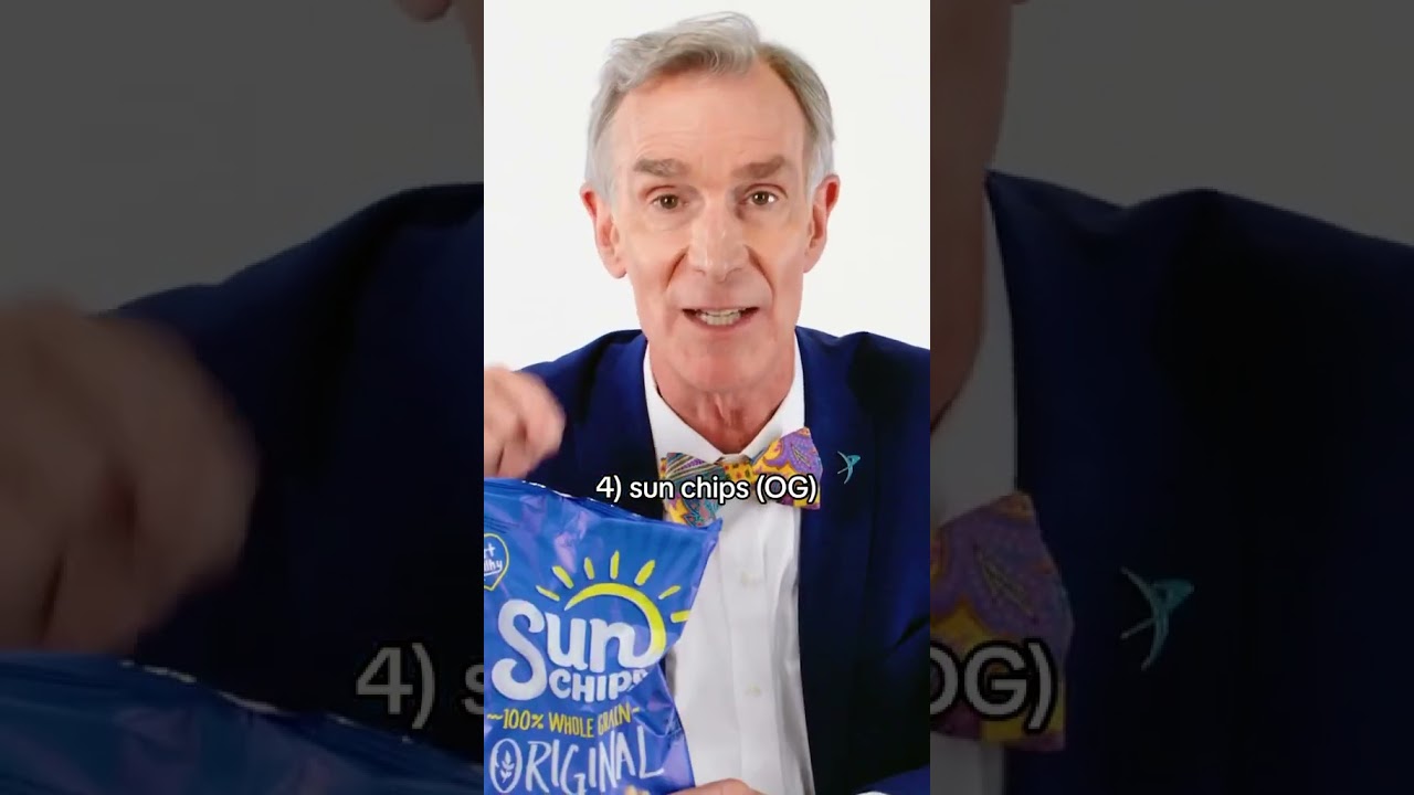All of Bill Nye's favorite snacks 🍬🍿