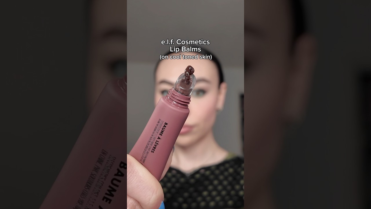 ALL of the new e.l.f. Cosmetics lip balm shades! #lipswatches #lipbalm