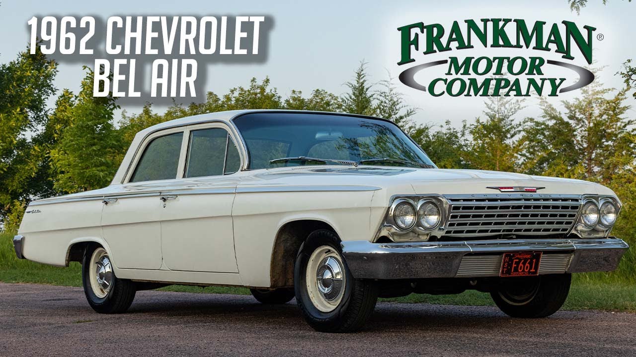ALL ORIGINAL 1962 Chevrolet Bel Air- Frankman Motor Company - Walk Around & Driving