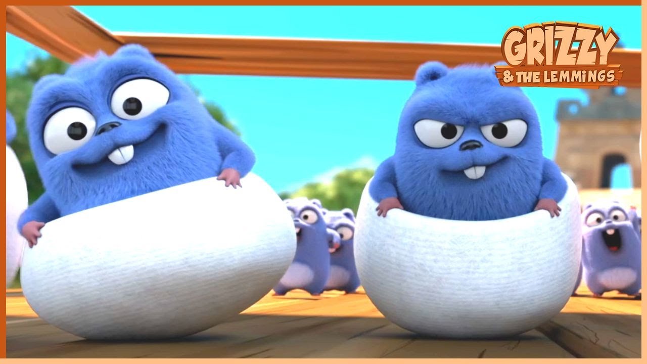 All Out for Silk | Grizzy & the lemmings | 25' Compilation | 🐻🐹 Cartoon for Kids