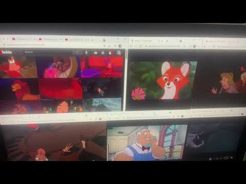 All playing Disney movies!!!