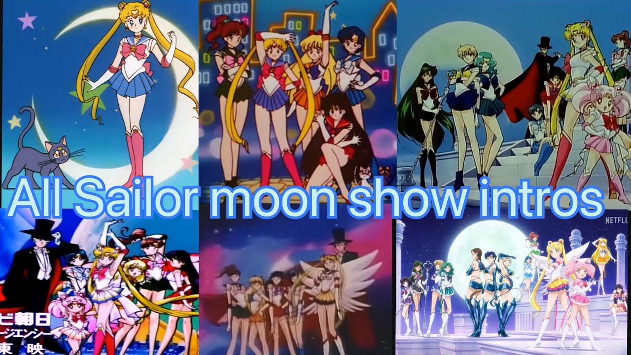ALL SAILOR MOON SHOW INTROS #sailormoon