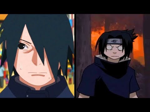 ALL Scenes Uchiha Sasuke Funny Moment English Subtittle