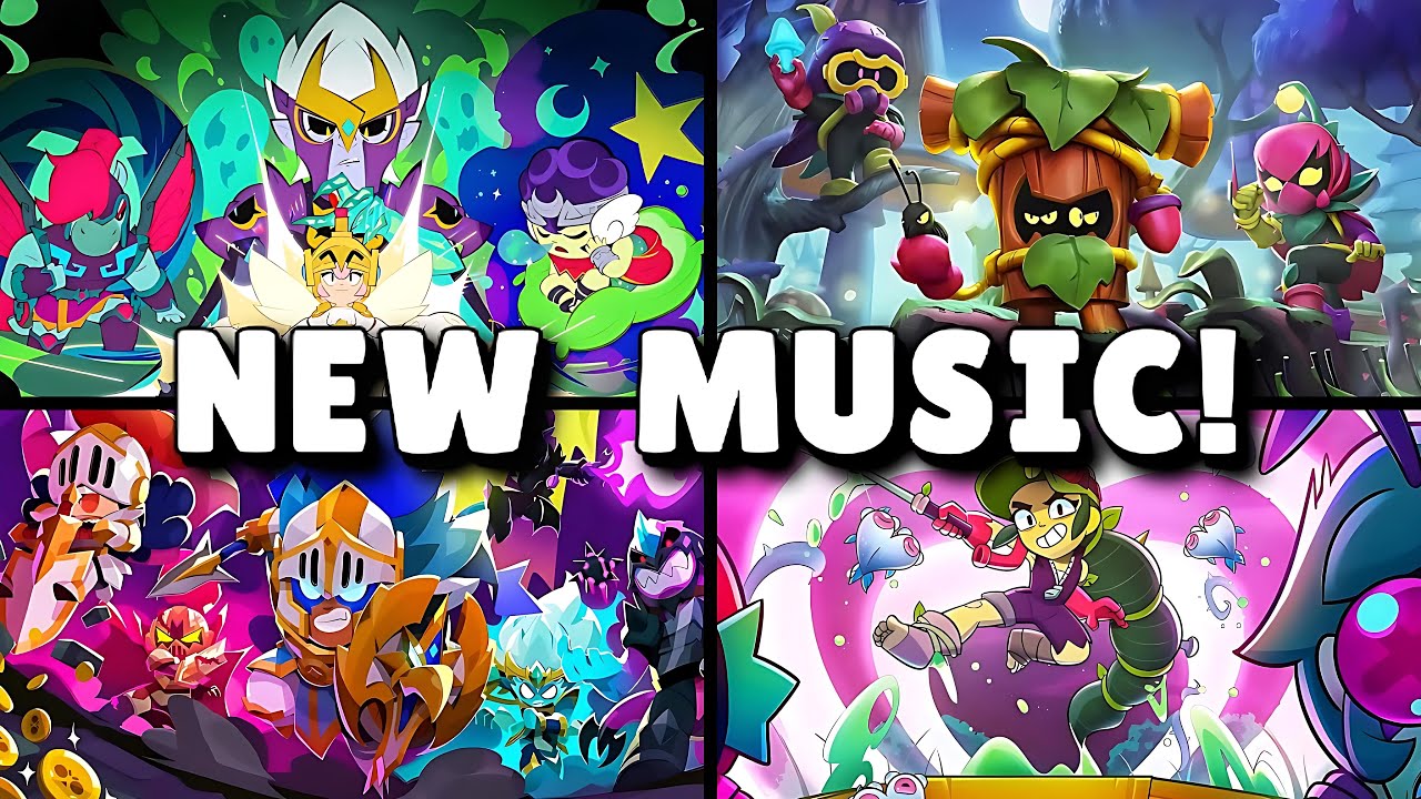 All Season 40 & 41 Menu Music!🤩✨ | Brawl Stars