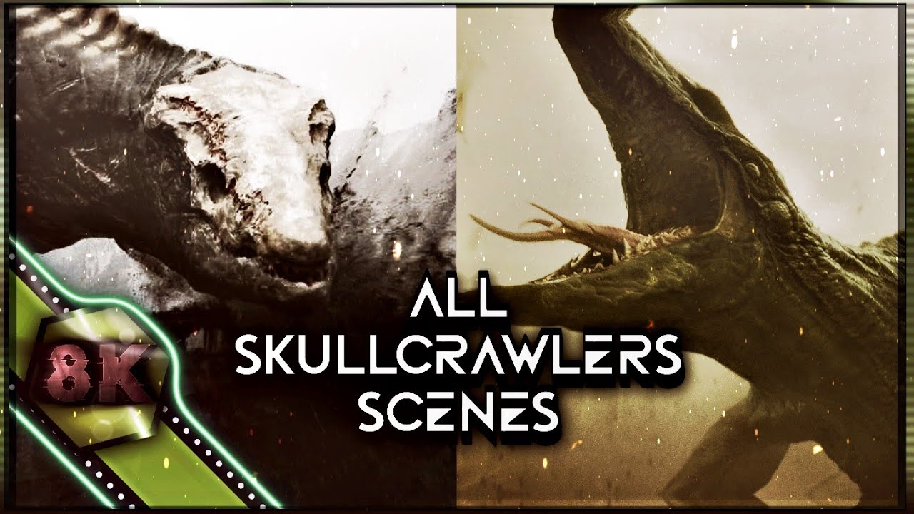 ALL SKULLCRAWLER SCENES • 8K/4K Scene Pack • Kong: Skull Island