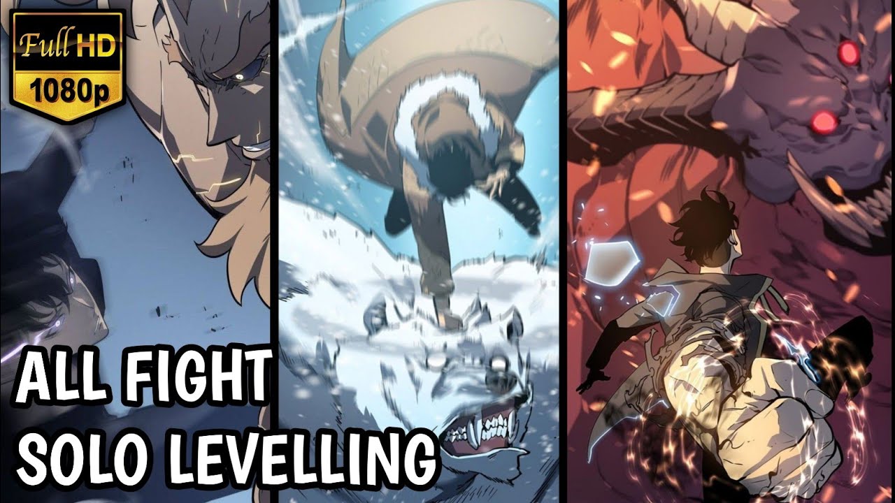 All Solo Levelling Fight (HD) English Subtitle - Badass Moment Jiwoon Solo Levelling