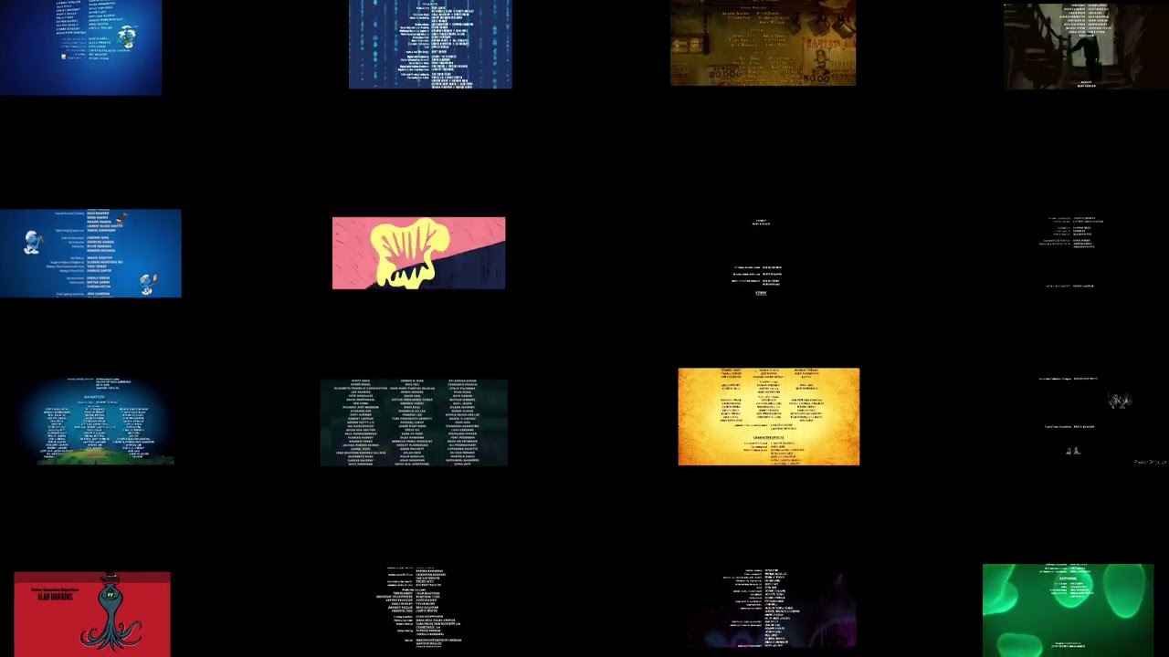 All Sony Pictures Animation End Credits all at Once (July 2011-August 2019) Updated
