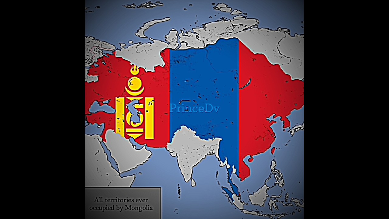 All territories ever occupied by each Asian countries #shorts #country #empire #history #map