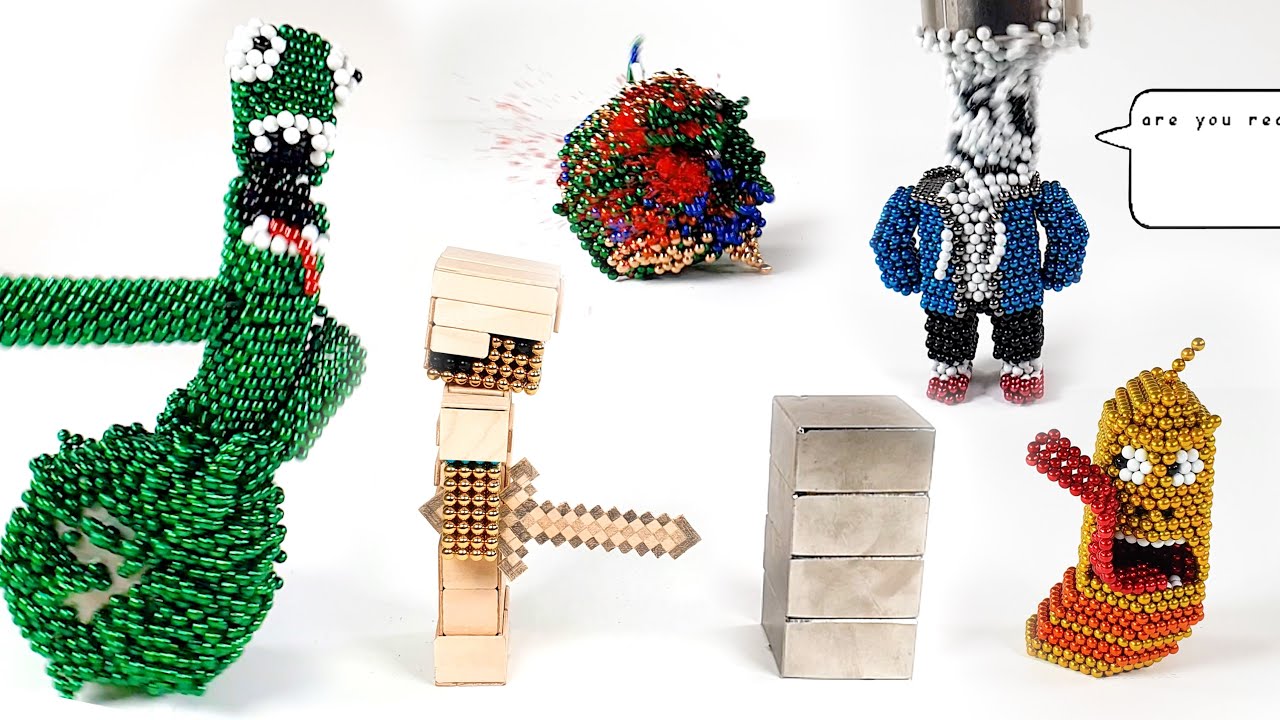All the magnets I've smashed!