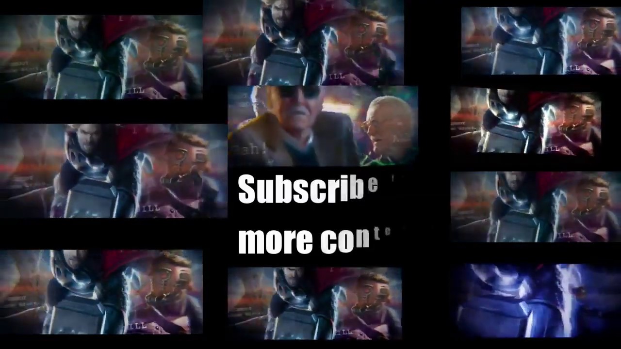 All the Marvel Studios Intros playing at once. It's SUPER epic!!