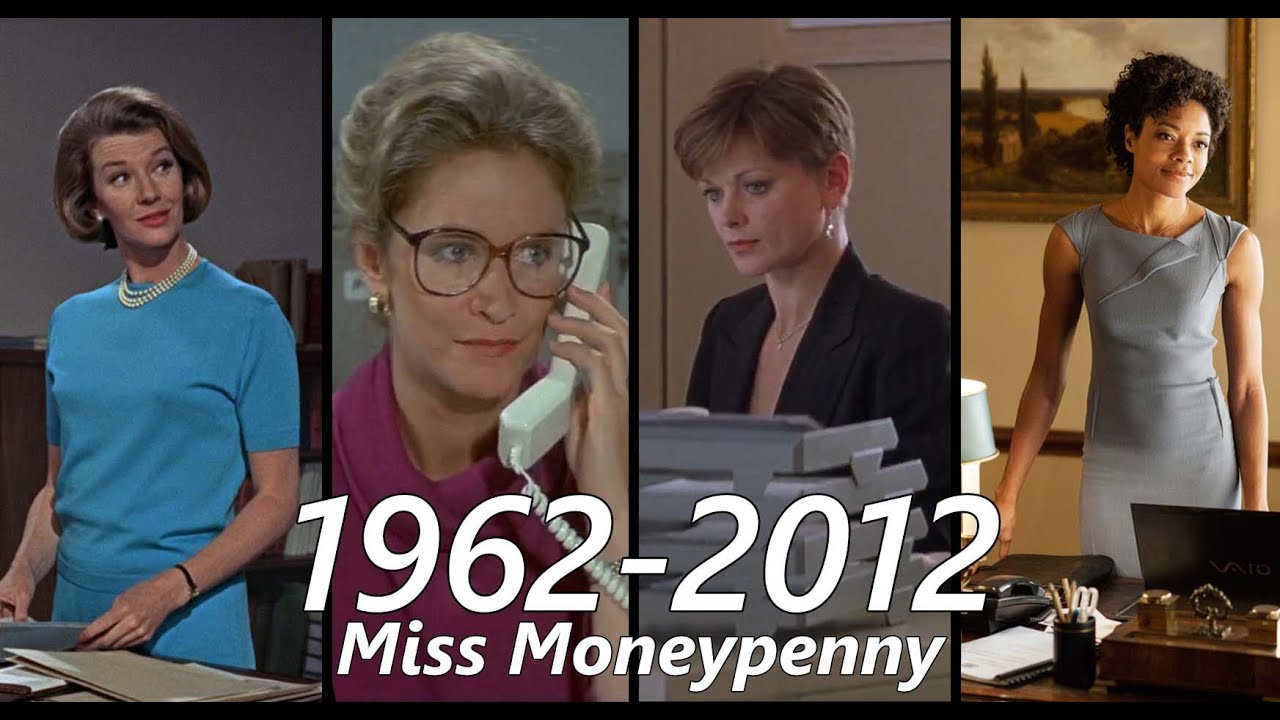 All the Miss Moneypenny scenes 1962 - 2012