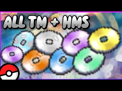 ALL TMS & HMS LOCATIONS IN POKÉMON BRICK BRONZE