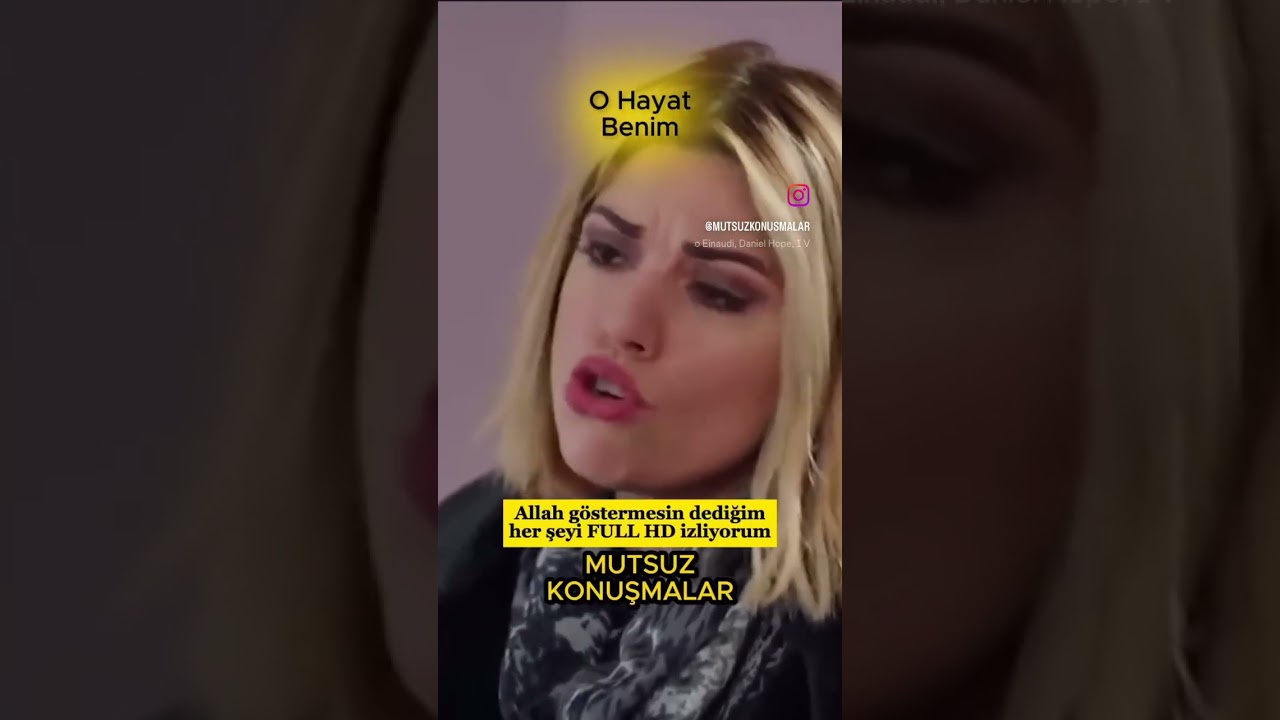 Allah göstermesin dediğim her şeyi Full HD izliyorum ben bu hayatta. #obenimhayatım #cerenmoray