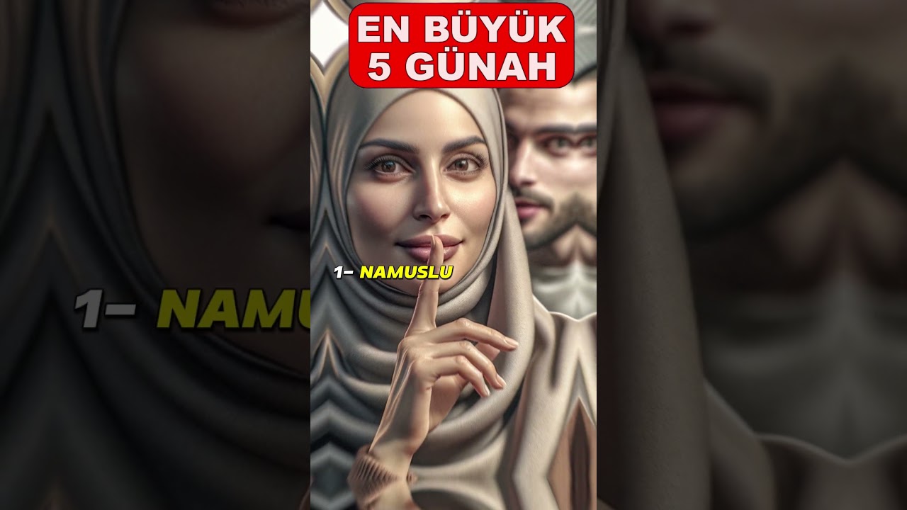 Allahın Affetmeyeceği 5 Günah #hayalhanem  #sözlerköşkü   #dinivideolar   #dualar   #peygamber  #dua