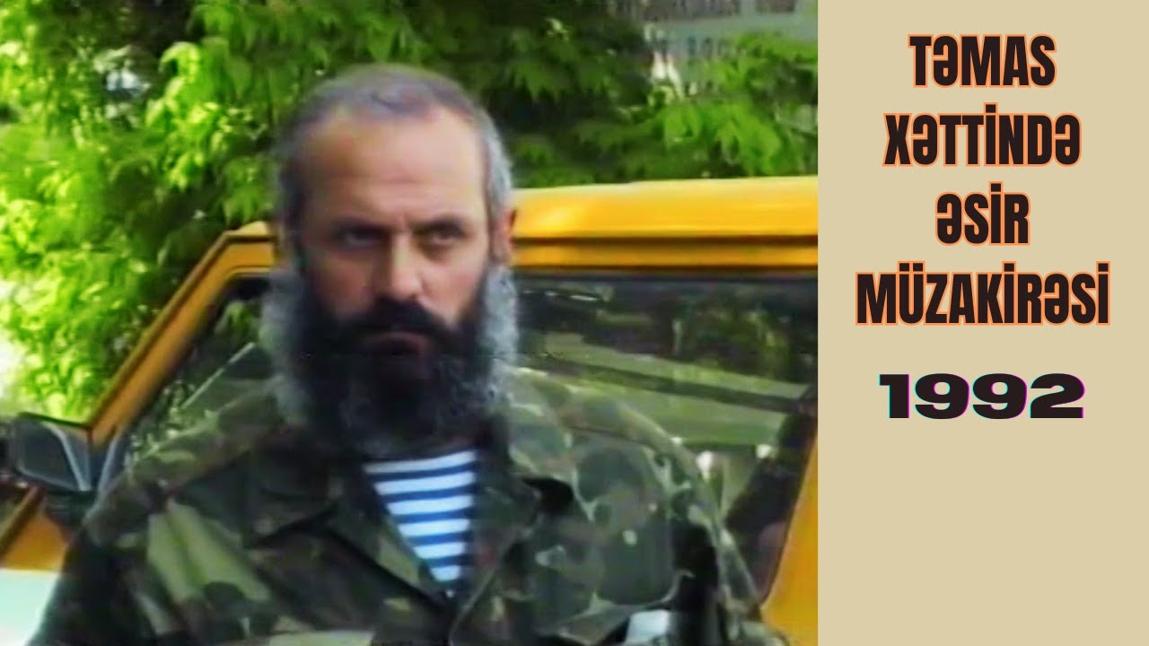 ALLAHVERDİ BAĞIROV, VİTALİ BALASANYAN, BMT NÜMAYƏNDƏLƏRİ AĞDƏRƏ-ƏSGƏRAN TƏMAS XƏTTİNDƏ | 1992