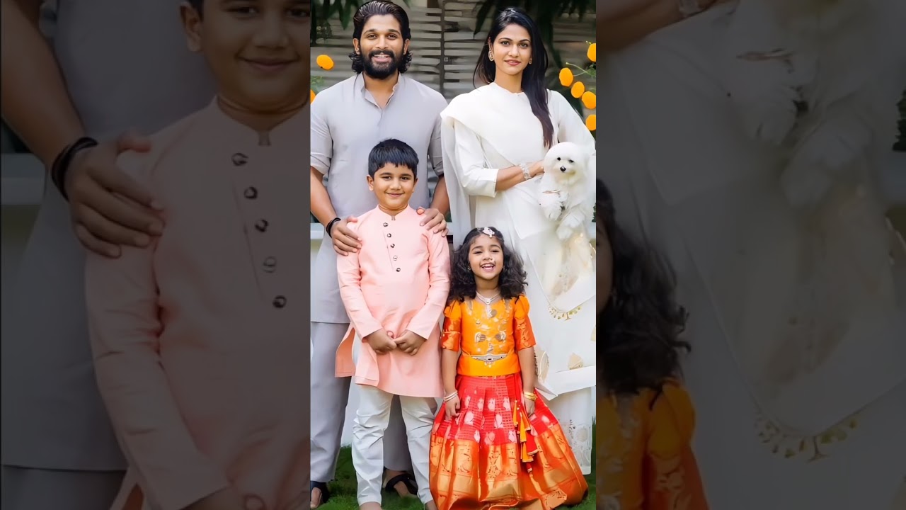 Allu Arjun with his wife Sneha Reddy #alluarjun #shorts #ytshorts