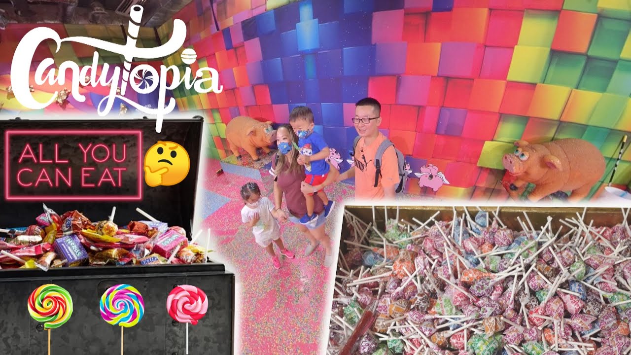All-You-Can-Eat Candy🍭🍭🤔  @ Candytopia Houston | Full Tour