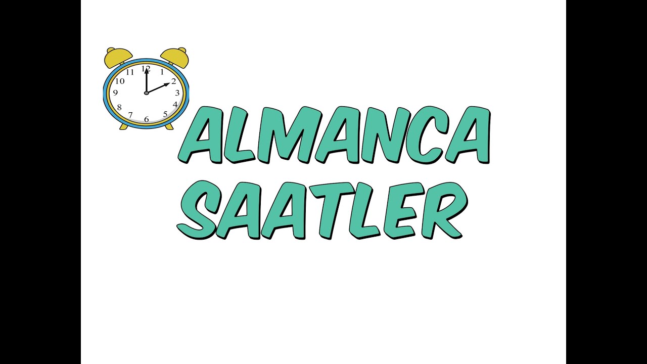Almanca SAATLER