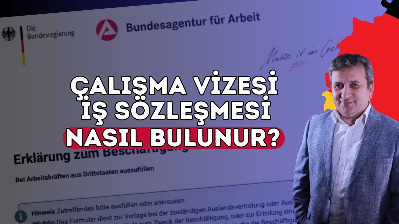 Almanya’da Çalışma Vizesi ve İş Sözleşmesi Nasıl Bulunur? 5 Adımda Başarı!