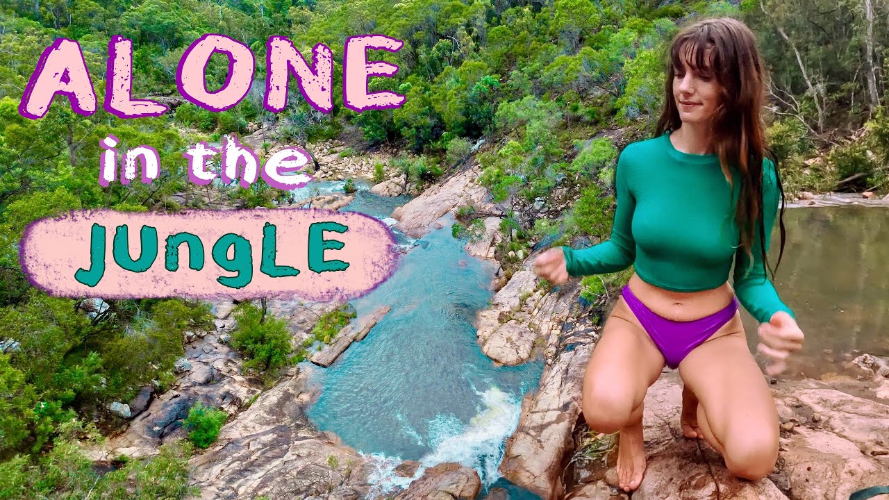 Alone in the Jungle: Solo Girl’s Rainforest Hammock Camping Adventure 🌴💧