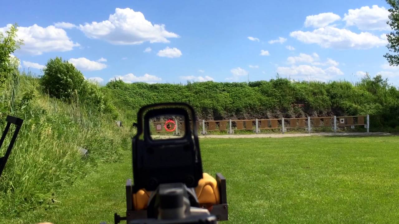 Alpha TARAC 1st Shooter Perspective:  shifting EOTech holographic dot