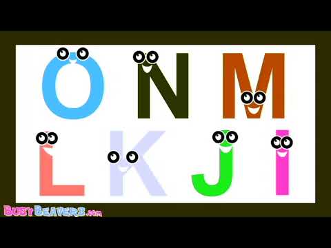 Alphabet Backwards  Sing ZYX ABC Song Kids Learning Nursery Song Teach Phonics ABC123 G Major 1
