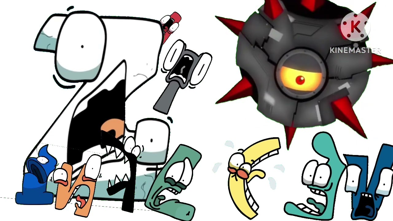 Alphabet Lore Vs Number Lore - Pizza Tower Scream But Extended 2