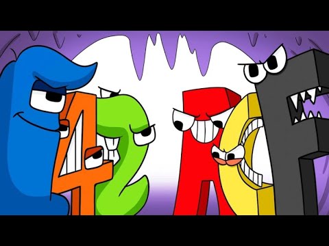 ALPHABET LORE vs. NUMBER LORE?! (Cartoon Animation)