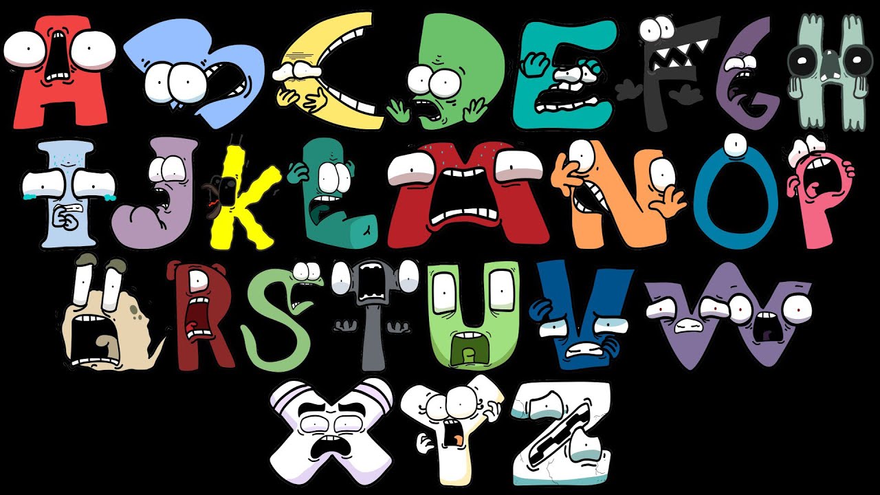 Alphabet Reverse Plush toy (All Letter..) BUT THEY SCARED