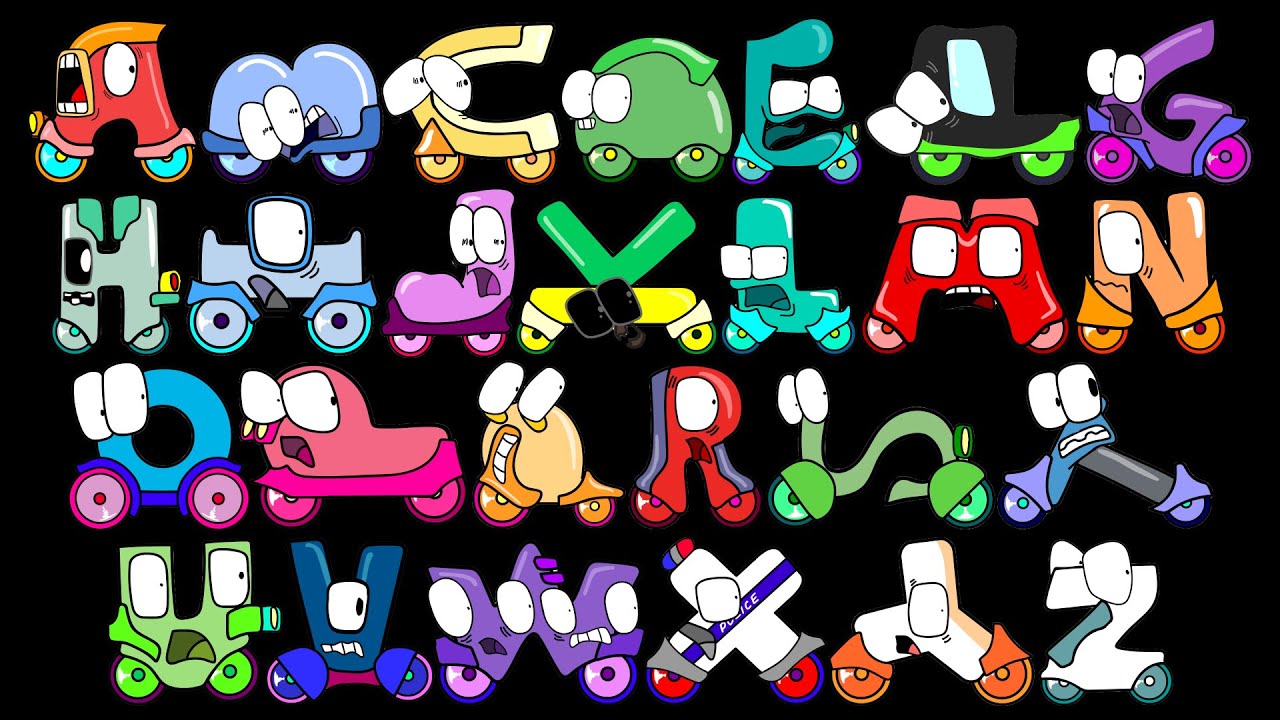 Alphabet Reverse Plush toy (All Letter.. FROM O) BUT THEY SCARED CARS