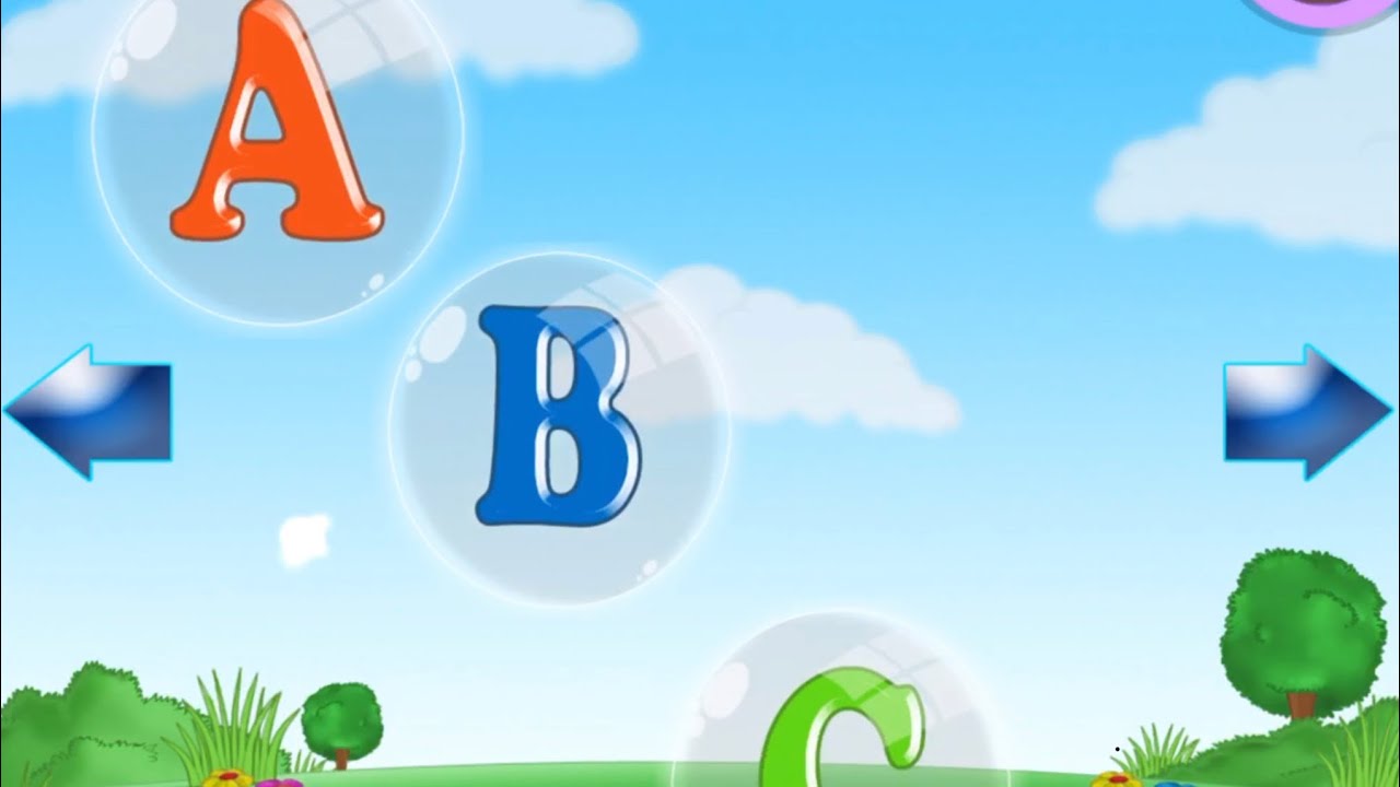 Alphabet Song - Floating Bubbles - The ABC Song - by TabTale LTD- For Kids