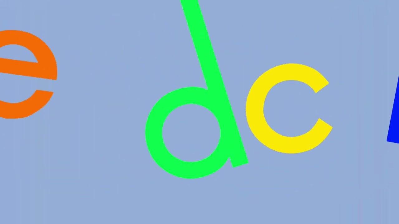 Alphabet song 21 ( Start of season 3 and last season)