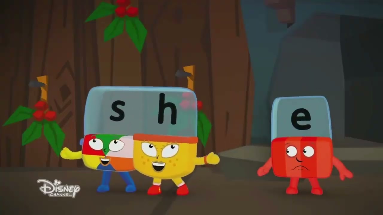 Alphablocks on Disney Channel USA December 19 2017 (Totally Real and Rare)
