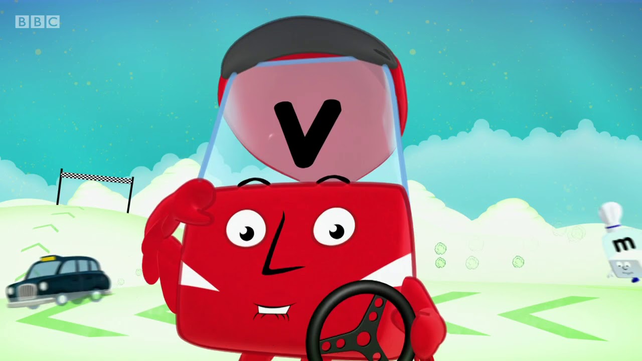 Alphablocks S01E11 Race