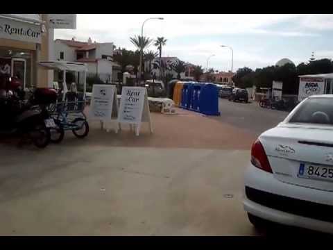 alquiler coches menorca nuracar oficina Cala'n forcat