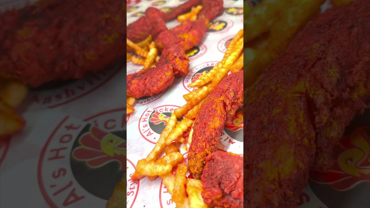 AL’s Hot Chicken Showing Our LA Pride ✌️🌅 #hotchicken #losangeles