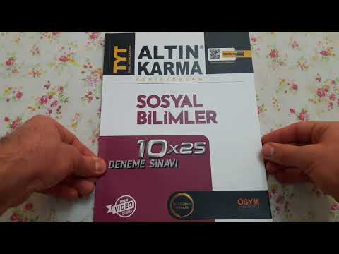 ALTIN KARMA 10LU TYT SOSYAL DENEME İNCELEMESİ