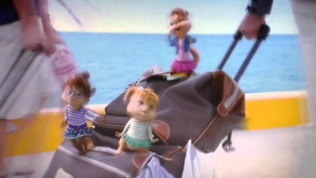 Alvin and The Chipmunks: Chipwrecked: Vacation (Movie Scene) ( Real Voices)