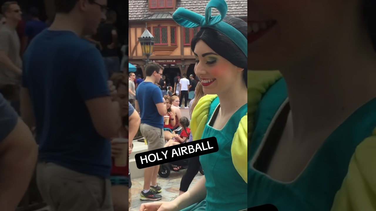 always wicked, never ugly don’t get it twisted! #airball #drizella #castmember #disney