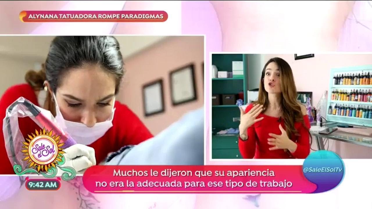 Alynana: la tatuadora que rompe paradigmas | Sale el Sol