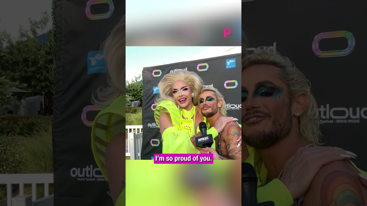 Alyssa Edwards crashes an interview with Frankie Grande!