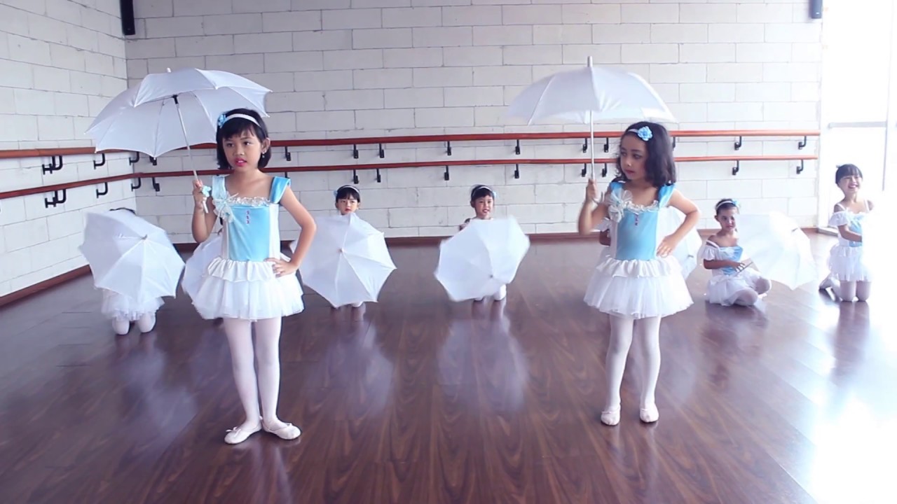 Amadea - Tik Tik Bunyi Hujan (feat Luisa Alena) | Ballet kids | Jessy Choreography