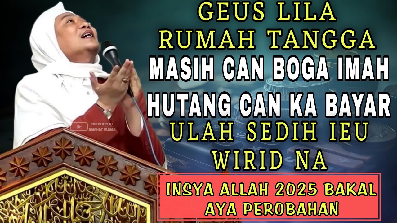 Amalan supaya boga kayakinan jeung hasil maqsud || Abuya Uci Cilongok