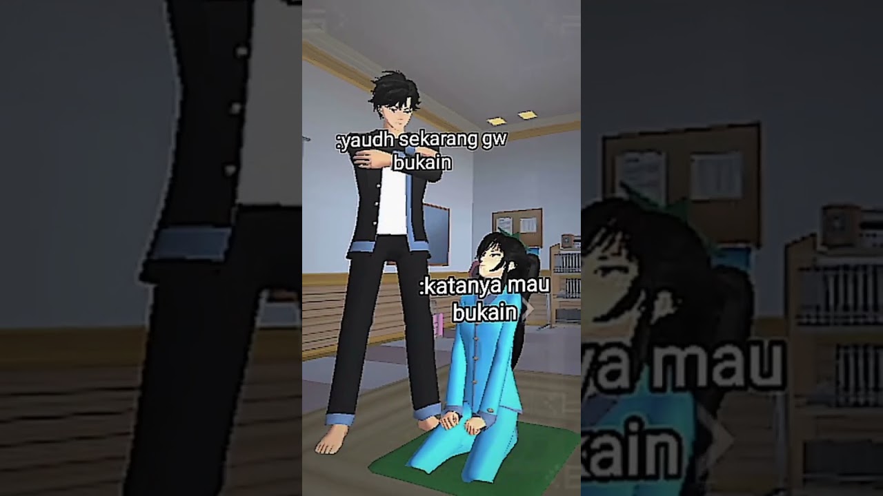 Aman gak sesat kok😋🗿 tiktok sakura school simulator sesat🤤#sakuraschoolsimulator #fypシ #shorts