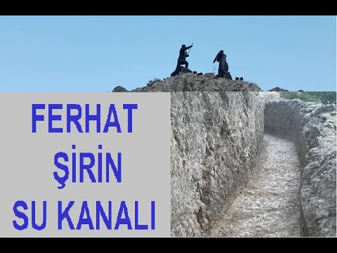 Amasya Gezilecek Yerler, Ferhat ile Şirin Su Kanalı, Ferhat'ın Deldiği Dağlar