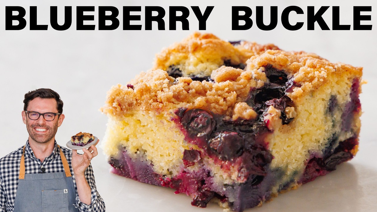 Amazing Blueberry Buckle Recipe