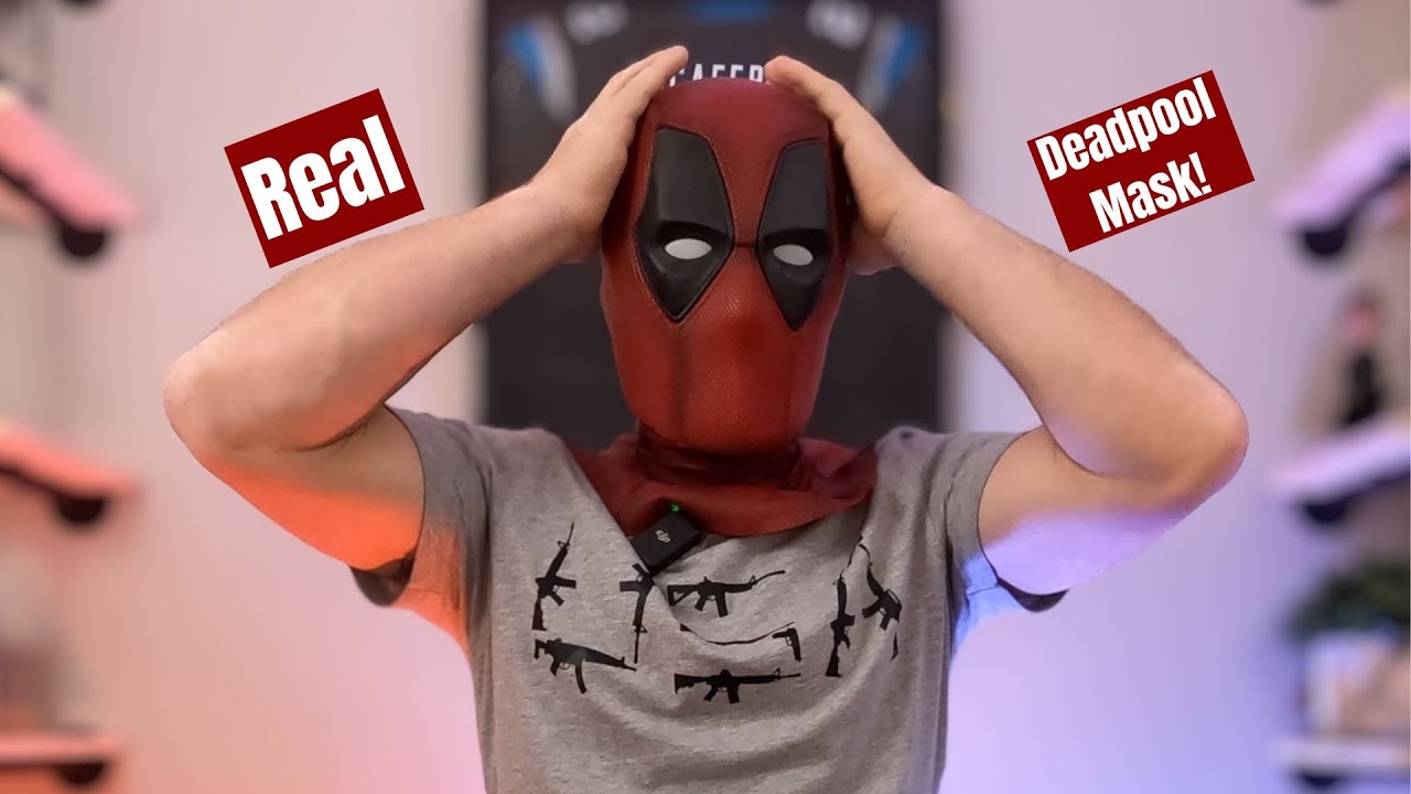 Amazing Deadpool Mask! ilustrastudios check them out!