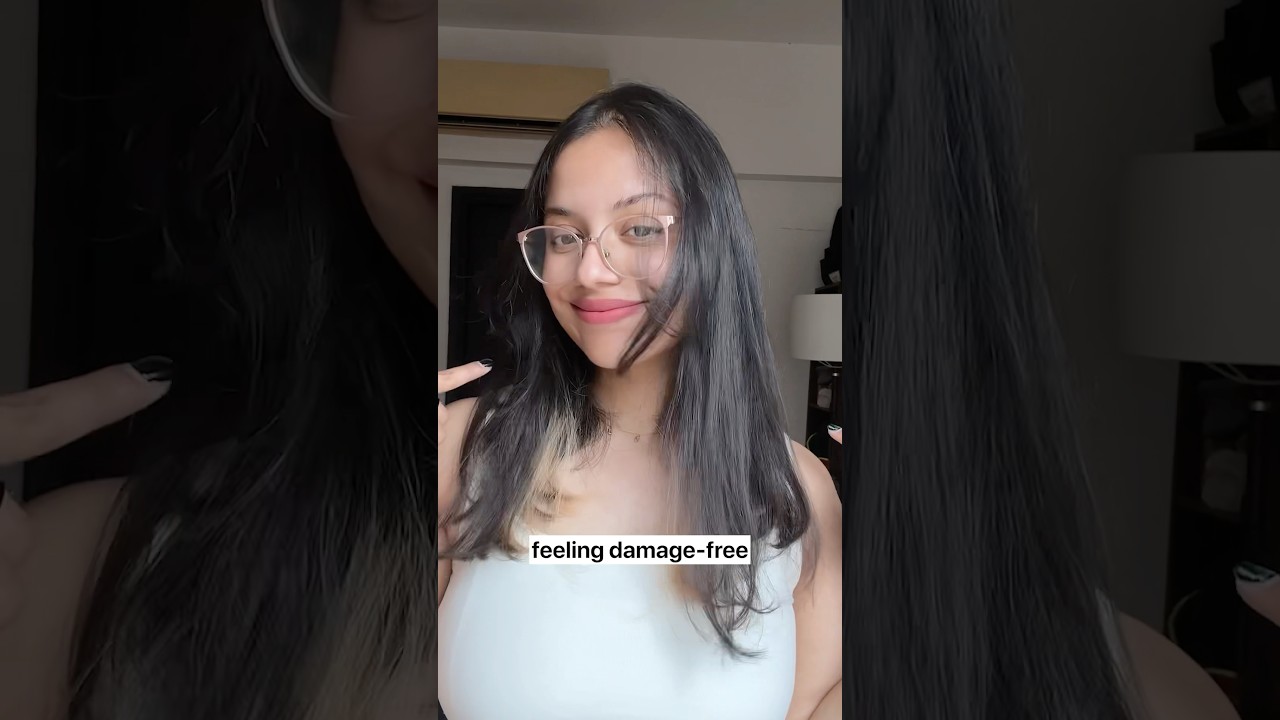 Amazing hack to protect your hair from chlorine water damage 🌊 ✨ #HairCareRoutine  #Ad